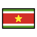 suriname Emoji openmoji
