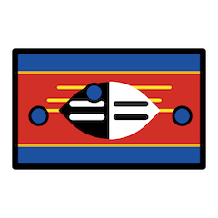 Vlag Van Eswatini on Openmoji