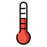 thermometer Emoji openmoji