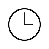 three-oclock Emoji openmoji