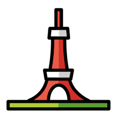 🗼 Tokyo Tower Emoji auf Openmoji
