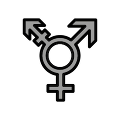 ⚧️ Transgender Symbol Emoji in Openmoji