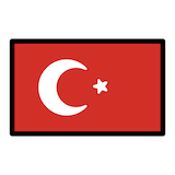 turkey-flag Emoji openmoji