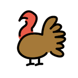 turkey Emoji openmoji