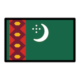 turkmenistan Emoji openmoji