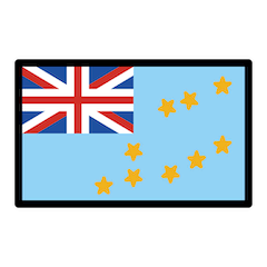 Флаг Тувалу Эмодзи в Openmoji