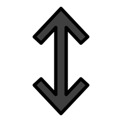 ↕️ Up-Down Arrow Emoji in Openmoji