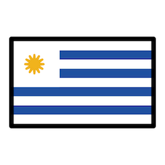 🇺🇾 Flag: Uruguay Emoji in Openmoji