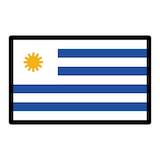 uruguay Emoji openmoji
