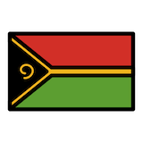 vanuatu Emoji openmoji