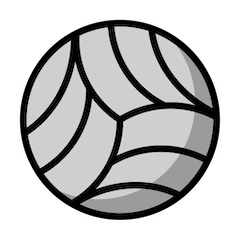 Volleyball Emoji in Openmoji