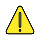 warning Emoji openmoji