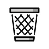 wastebasket Emoji openmoji