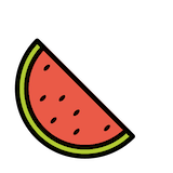 watermelon Emoji openmoji
