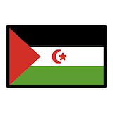 western-sahara Emoji openmoji