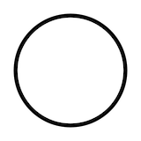 white-circle Emoji openmoji