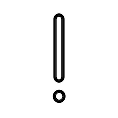 ❕ White Exclamation Mark Emoji in Openmoji