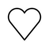 white-heart Emoji openmoji