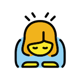 woman-bowing Emoji openmoji