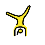 woman-cartwheeling Emoji openmoji