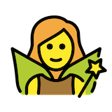 woman-fairy Emoji openmoji
