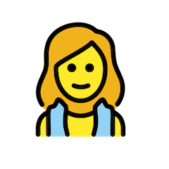 Woman In Steamy Room on Openmoji