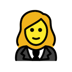 🤵‍♀️ Woman In Tuxedo Emoji in Openmoji
