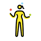 woman-juggling Emoji openmoji