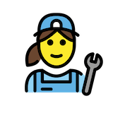 woman-mechanic Emoji openmoji