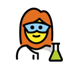 👩‍🔬 Scienziata Emoji su Openmoji
