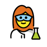 woman-scientist Emoji openmoji