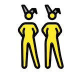 women-with-bunny-ears Emoji openmoji