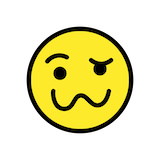 woozy-face Emoji openmoji
