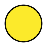 yellow-circle Emoji openmoji