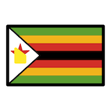 zimbabwe Emoji openmoji