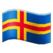 Flagge der Åland-Inseln Emoji Samsung