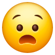 anguished-face Emoji samsung