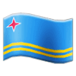 Flagge von Aruba Emoji Samsung