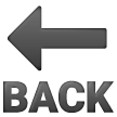 back-arrow Emoji samsung