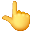 backhand-index-pointing-up Emoji samsung