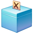 ballot-box-with-ballot Emoji samsung