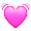 Corazón latiendo Emoji Samsung