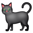 black-cat Emoji samsung