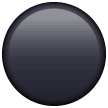 black-circle Emoji samsung