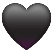 black-heart Emoji samsung