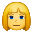blond-haired-woman Emoji samsung