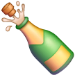 bottle-with-popping-cork Emoji samsung