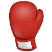 Боксерская перчатка Эмодзи на телефонах Samsung