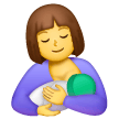 breast-feeding Emoji samsung
