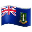 Bandera de las Islas Vírgenes británicas Emoji Samsung